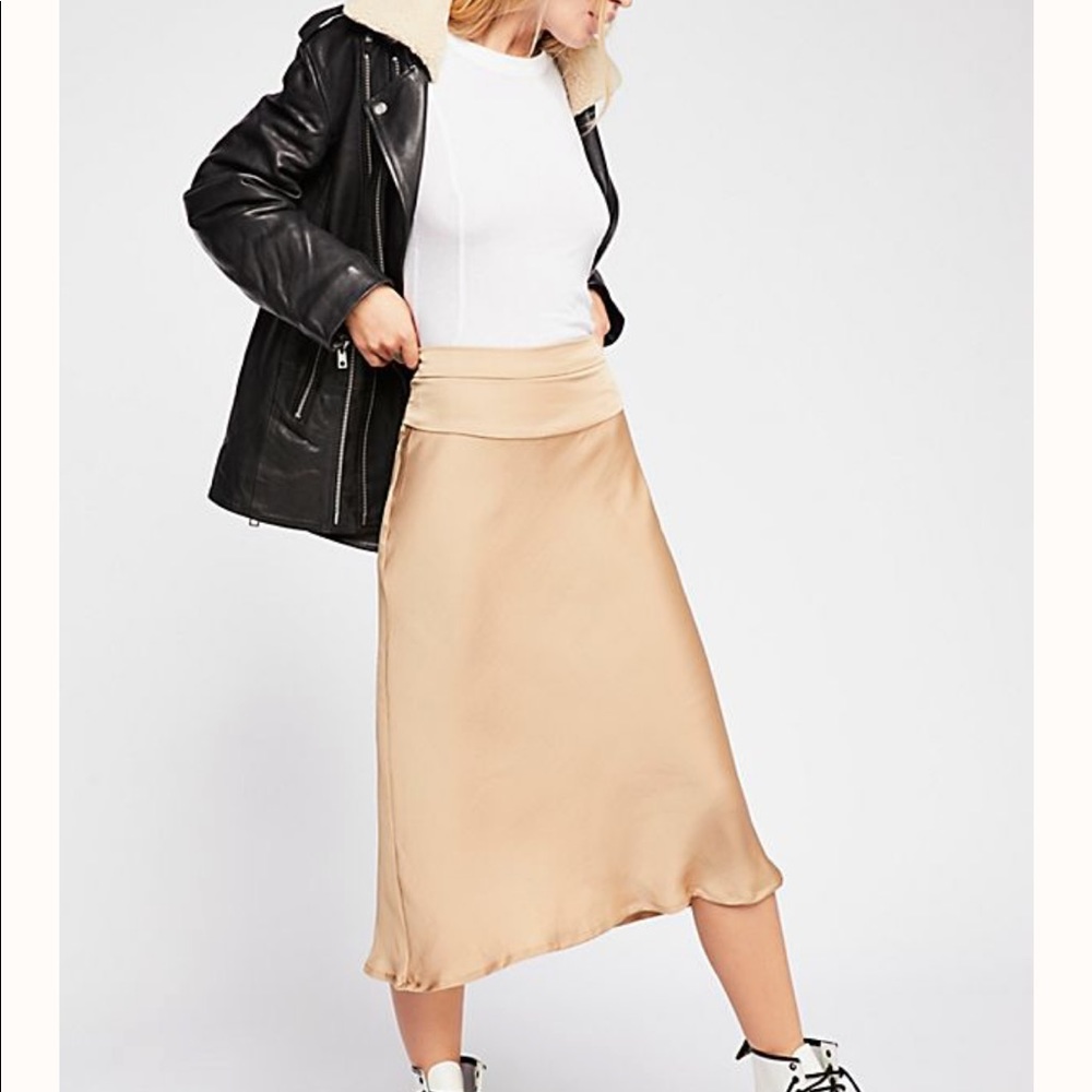 Free People Norman Bias Skirt